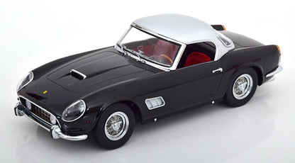 FERRARI 250 GT CALIFORNIA SPYDER BLACK &amp; SILVER 1960 WITH REMOVABLE HARDTOP