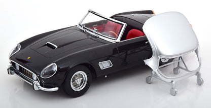 FERRARI 250 GT CALIFORNIA SPYDER BLACK &amp; SILVER 1960 WITH REMOVABLE HARDTOP