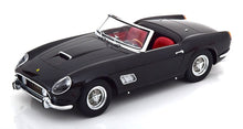 FERRARI 250 GT CALIFORNIA SPYDER BLACK &amp; SILVER 1960 WITH REMOVABLE HARDTOP