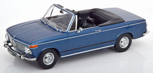BMW 2002 CABRIO DARK BLUE METALLIC 1968 WITH REMOVABLE SOFT-TOP