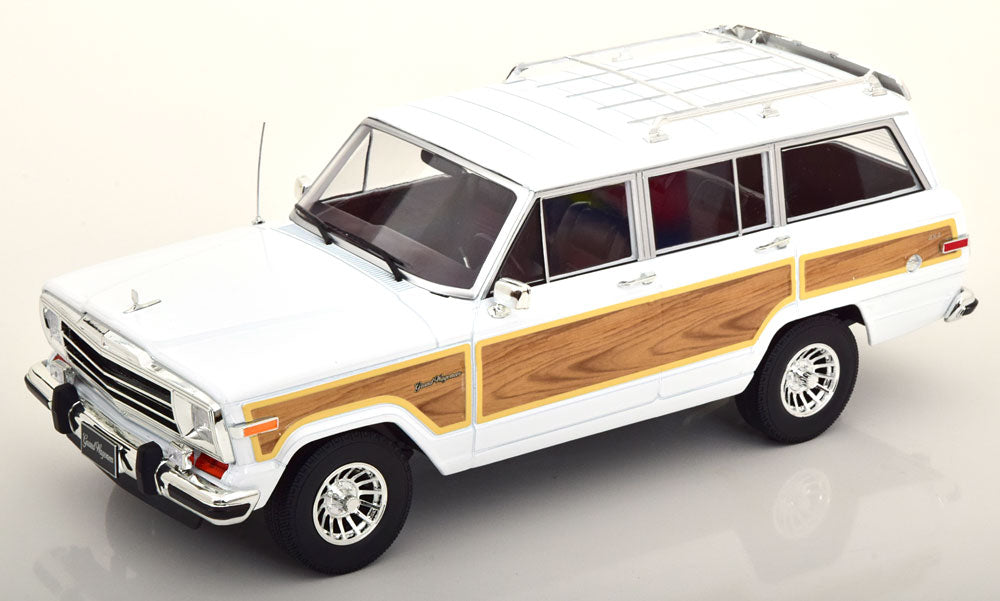 JEEP GRAND WAGONEER WHITE 1989