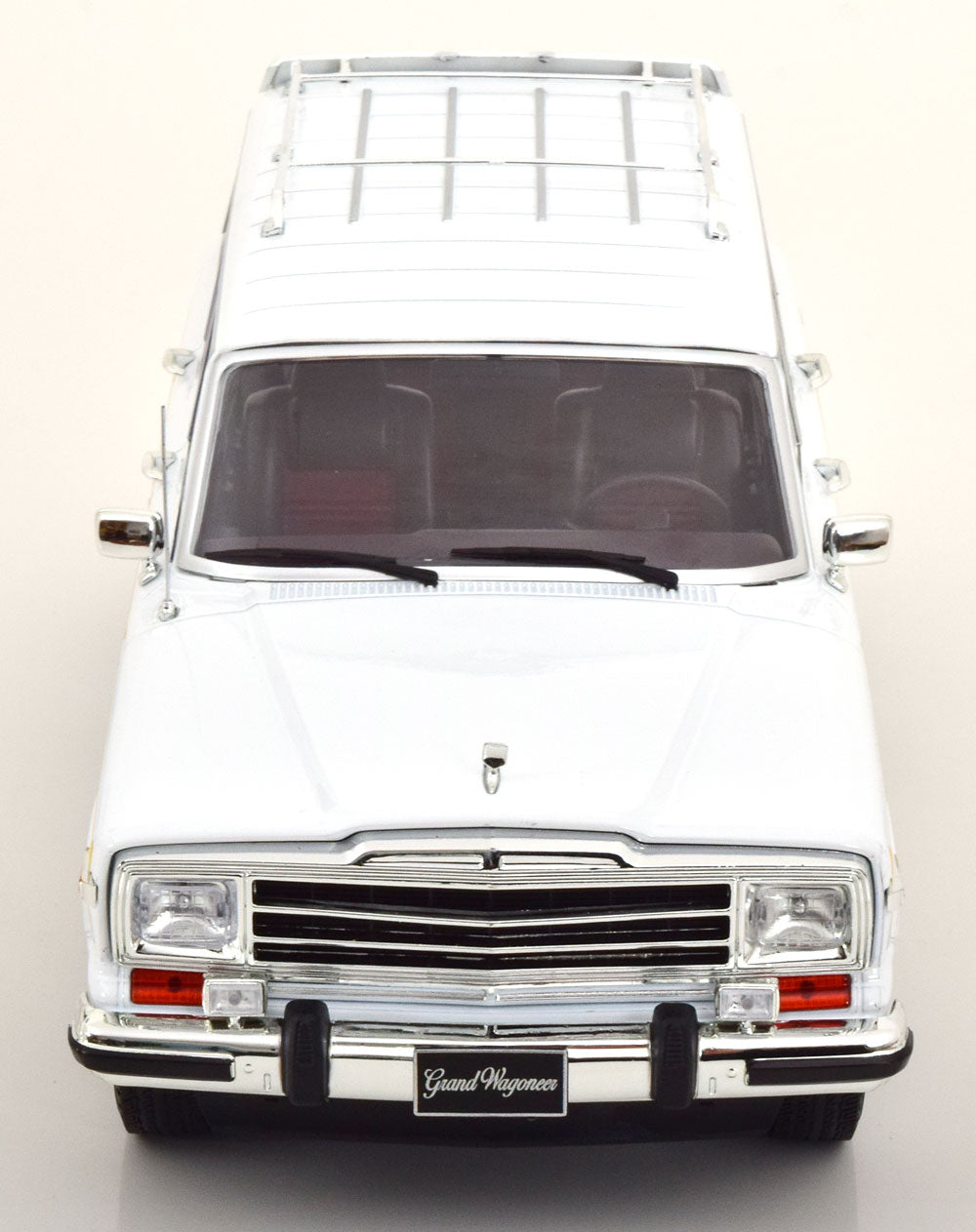 JEEP GRAND WAGONEER WHITE 1989