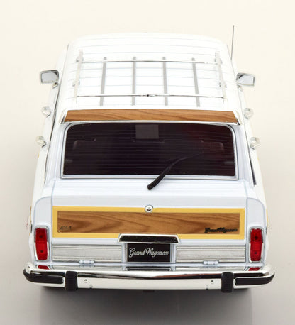 JEEP GRAND WAGONEER WHITE 1989