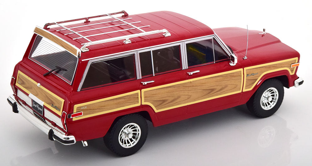 JEEP GRAND WAGONEER RED 1989