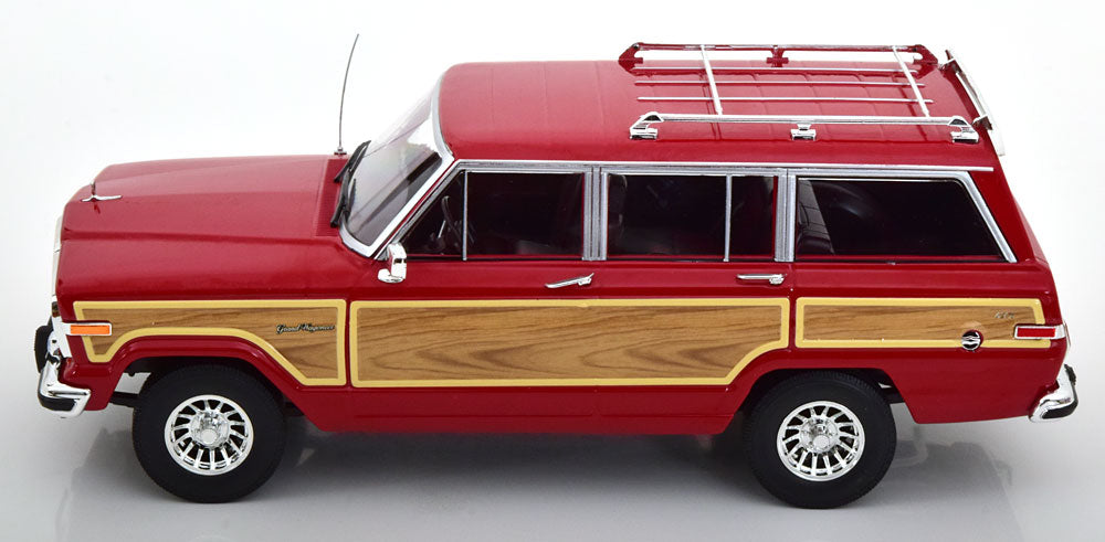 JEEP GRAND WAGONEER RED 1989
