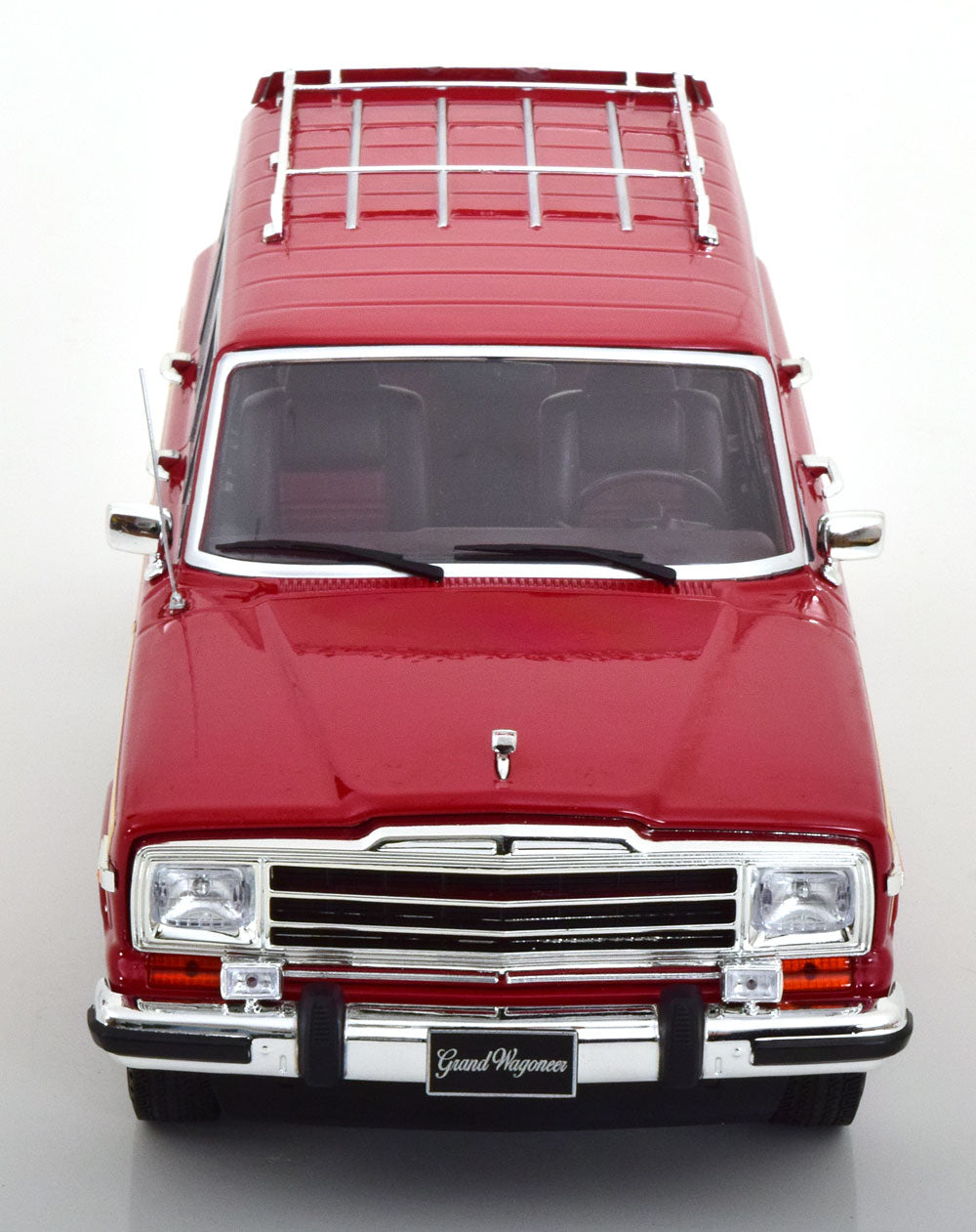 JEEP GRAND WAGONEER RED 1989