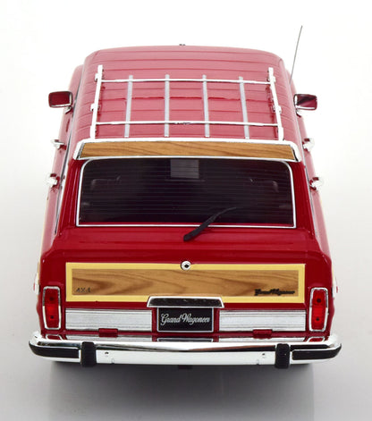 JEEP GRAND WAGONEER RED 1989