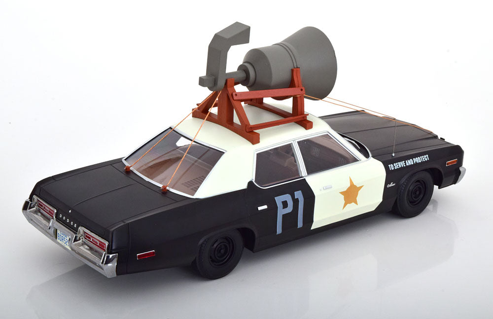 DODGE MONACO 1974 BLUESMOBILE LOOK A LIKE WITH SPEAKER ON THE ROOF