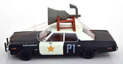 DODGE MONACO 1974 BLUESMOBILE LOOK A LIKE WITH SPEAKER ON THE ROOF