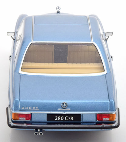 MERCEDES 280C/8 W114 COUPE LIGHT BLUE METALLIC 1969