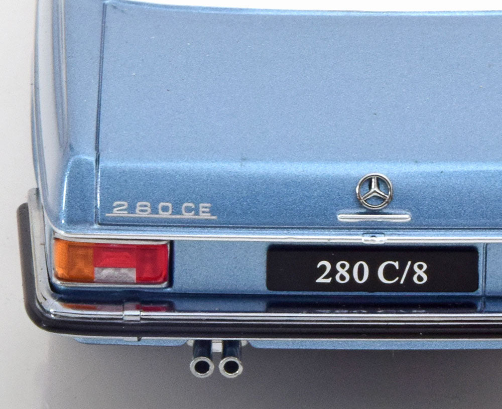 MERCEDES 280C/8 W114 COUPE LIGHT BLUE METALLIC 1969