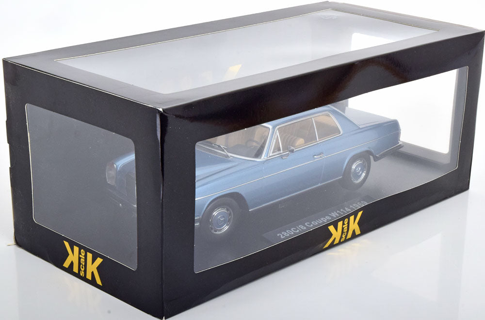 MERCEDES 280C/8 W114 COUPE LIGHT BLUE METALLIC 1969