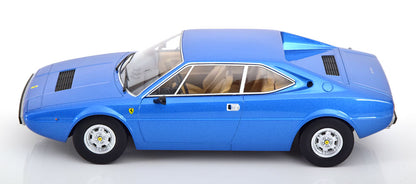 FERRARI 208 GT4 LIGHT BLUE METALLIC 1975