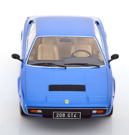 FERRARI 208 GT4 LIGHT BLUE METALLIC 1975