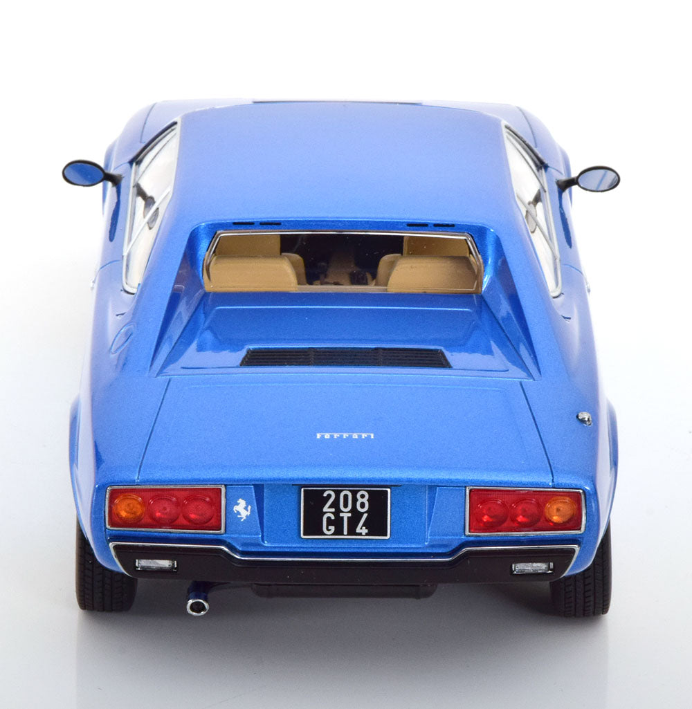 FERRARI 208 GT4 LIGHT BLUE METALLIC 1975
