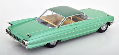 CADILLAC SERIES 62 COUPE DEVILLE 1961 LIGHT GREEN METALLIC &amp; GREEN METALLIC