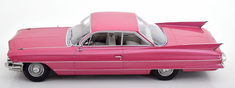 CADILLAC SERIES 62 COUPE DEVILLE 1961 PINK METALLIC