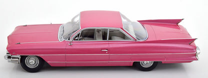 CADILLAC SERIES 62 COUPE DEVILLE 1961 PINK METALLIC