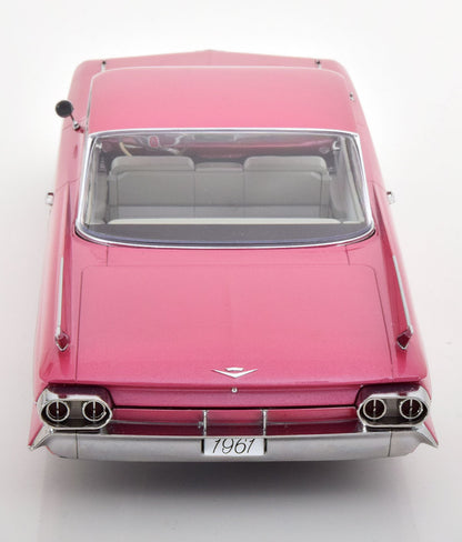 CADILLAC SERIES 62 COUPE DEVILLE 1961 PINK METALLIC