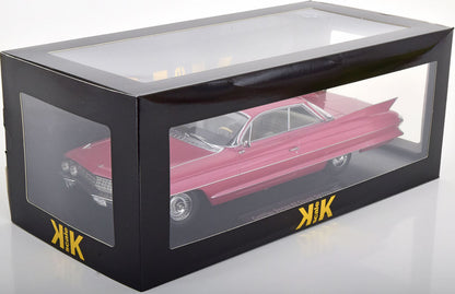 CADILLAC SERIES 62 COUPE DEVILLE 1961 PINK METALLIC