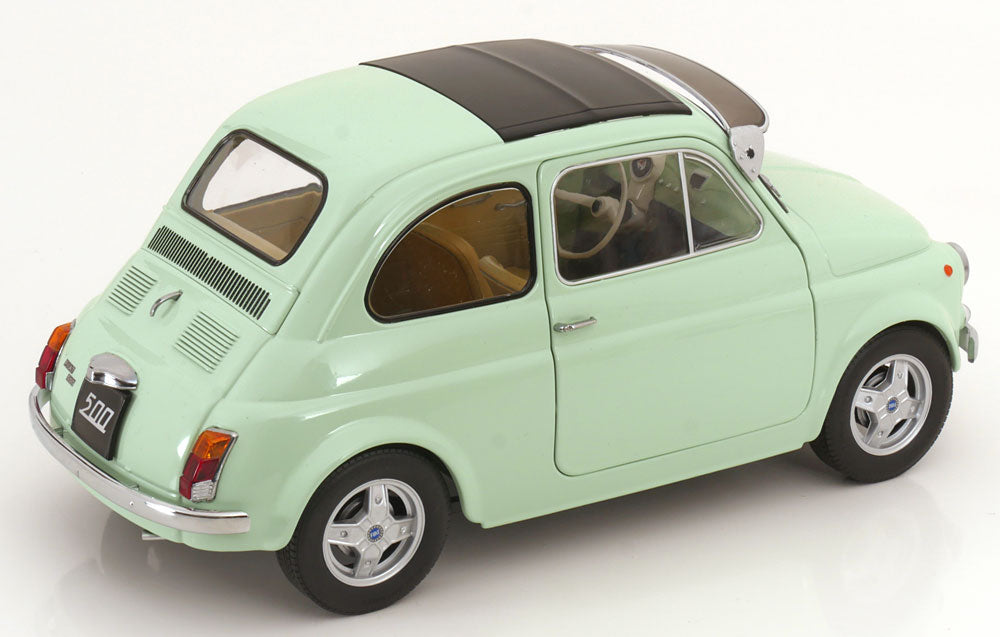 FIAT 500 F CUSTOM WITH ABARTH RIMS MINT GREEN 1968