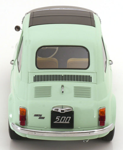 FIAT 500 F CUSTOM WITH ABARTH RIMS MINT GREEN 1968