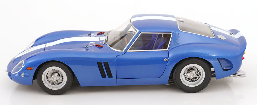 FERRARI 250 GTO BLUE METALLIC & WHITE 1962