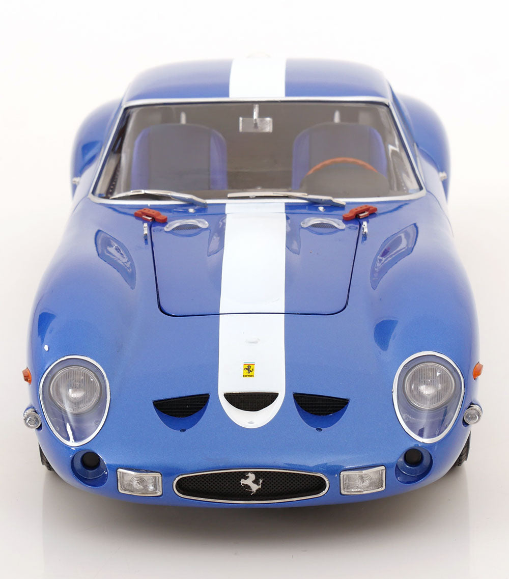 FERRARI 250 GTO BLUE METALLIC & WHITE 1962