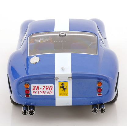 FERRARI 250 GTO BLUE METALLIC & WHITE 1962
