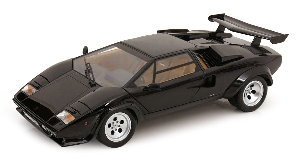 LAMBORGHINI COUNTACH LP 5000S QV BLACK 1985