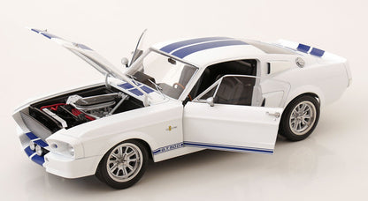 FORD MUSTANG SHELBY GT500 ELEANOR 1967 WHITE & BLUE