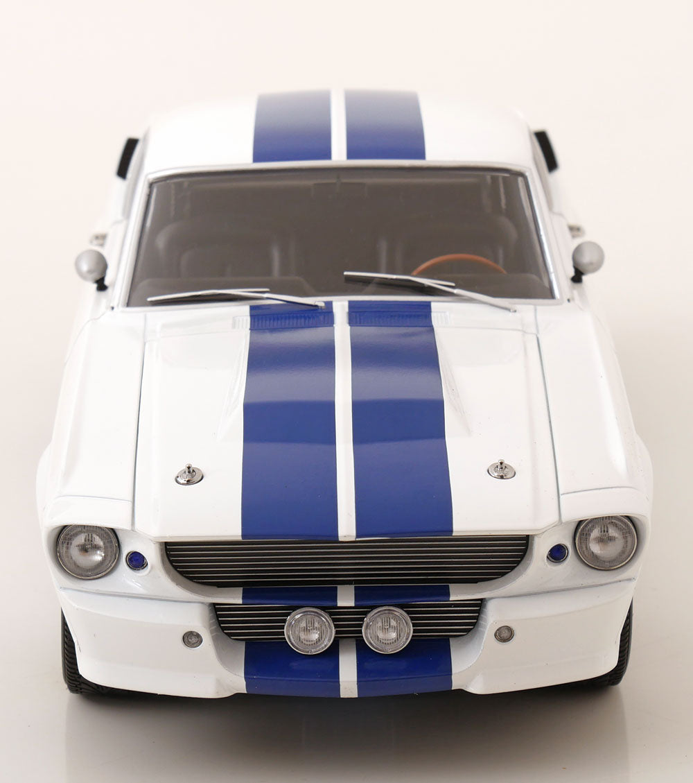 FORD MUSTANG SHELBY GT500 ELEANOR 1967 WHITE & BLUE