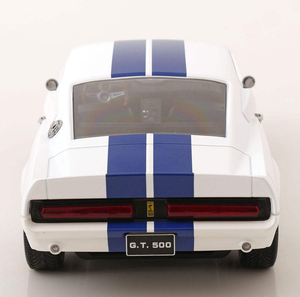 FORD MUSTANG SHELBY GT500 ELEANOR 1967 WHITE & BLUE
