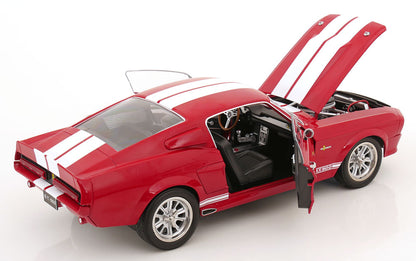 FORD MUSTANG SHELBY GT500 ELEANOR 1967 RED & WHITE
