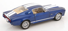FORD MUSTANG SHELBY GT500 ELEANOR 1967 BLUE METALLIC & WHITE