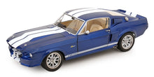 FORD MUSTANG SHELBY GT500 ELEANOR 1967 BLUE METALLIC & WHITE