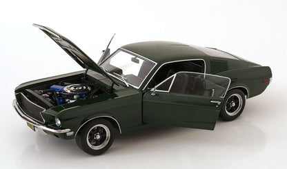 FORD MUSTANG GT FASTBACK DARK GREEN 1968 BULLITT LOOK-A-LIKE