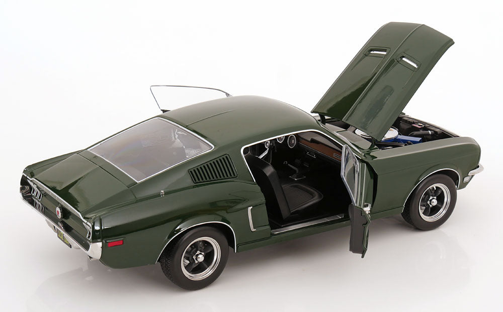 FORD MUSTANG GT FASTBACK DARK GREEN 1968 BULLITT LOOK-A-LIKE
