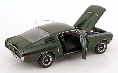 FORD MUSTANG GT FASTBACK DARK GREEN 1968 BULLITT LOOK-A-LIKE