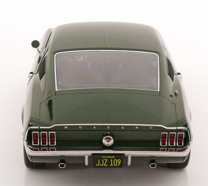 FORD MUSTANG GT FASTBACK DARK GREEN 1968 BULLITT LOOK-A-LIKE