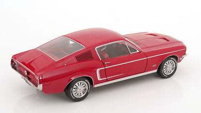FORD MUSTANG GT FASTBACK RED 1968