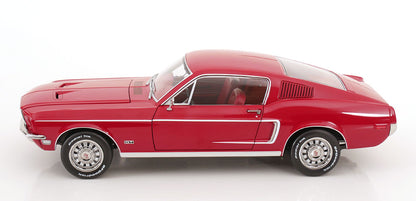 FORD MUSTANG GT FASTBACK RED 1968