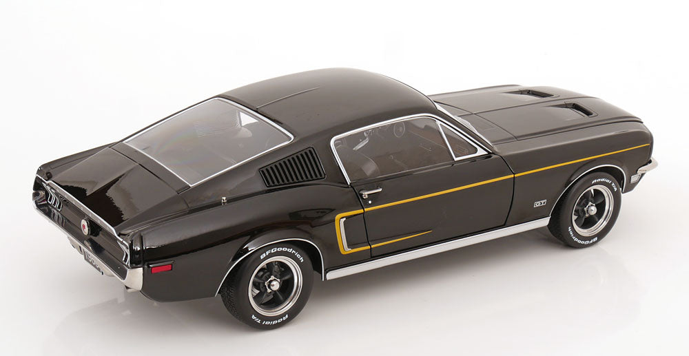 FORD MUSTANG GT FASTBACK BLACK 1968
