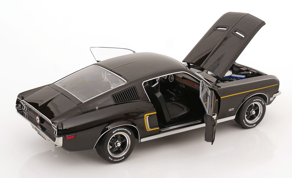 FORD MUSTANG GT FASTBACK BLACK 1968