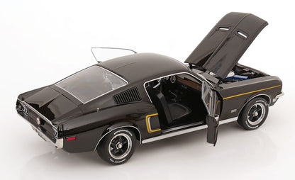 FORD MUSTANG GT FASTBACK BLACK 1968