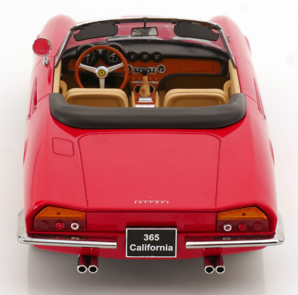 FERRARI 365 CALIFORNIA SPYDER RED 1966