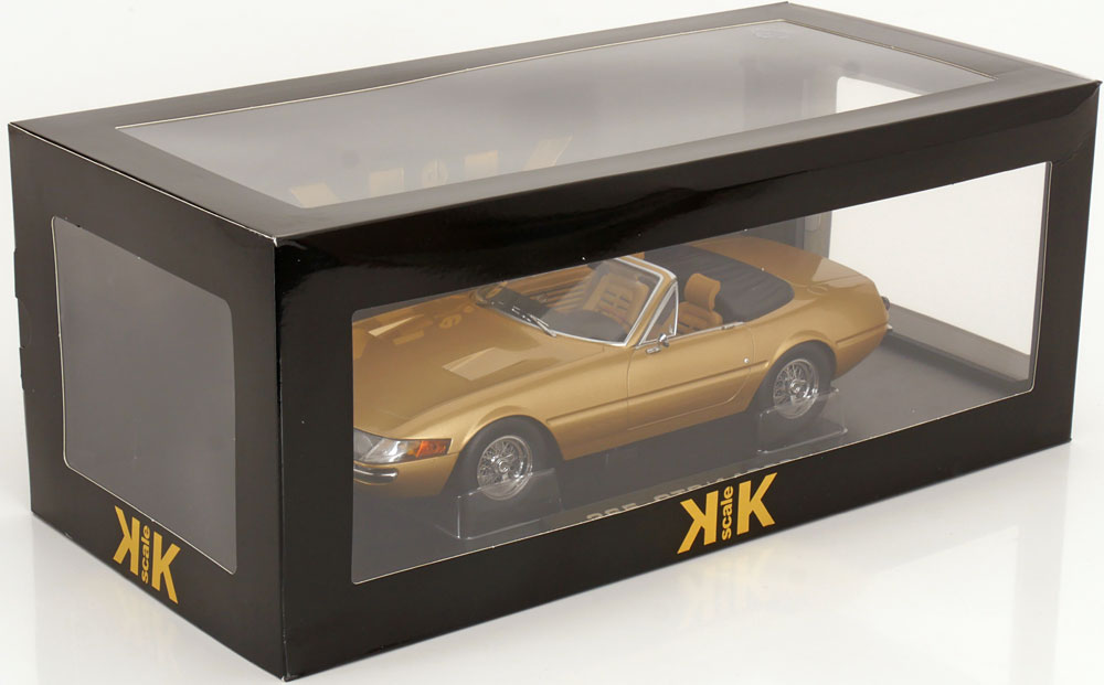 FERRARI 365 GTS DAYTONA SPYDER 1.SERIES GOLD METALLIC 1969