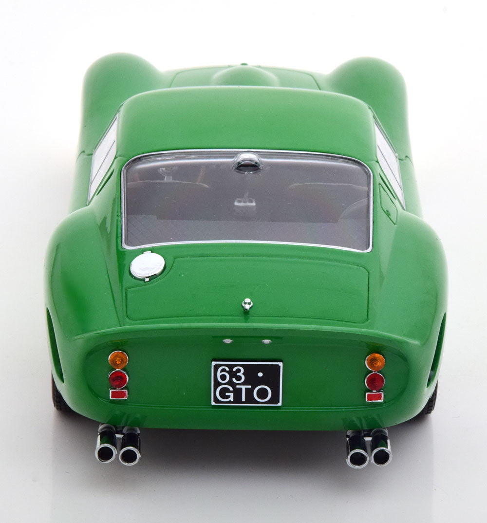 FERRARI 250 GTO 1962 GREEN &amp; YELLOW WITH 4 DIFFERENT DECAL SETS
