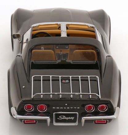 CHEVROLET CORVETTE C3 BLACK 1972 WITH REMOVABLE ROOF PARTS