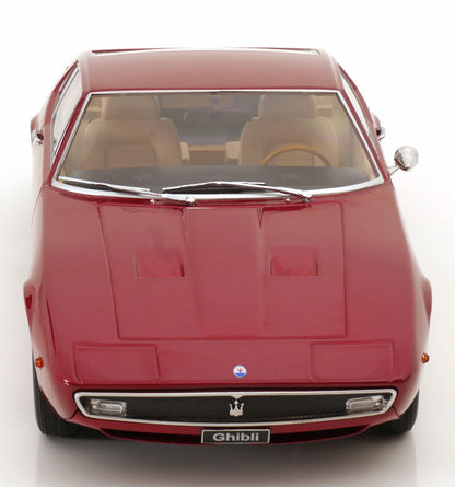 MASERATI GHIBLI COUPE RED METALLIC 1969